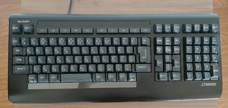 メンテ済】X68000 EXPERT + キーボード + オマケ