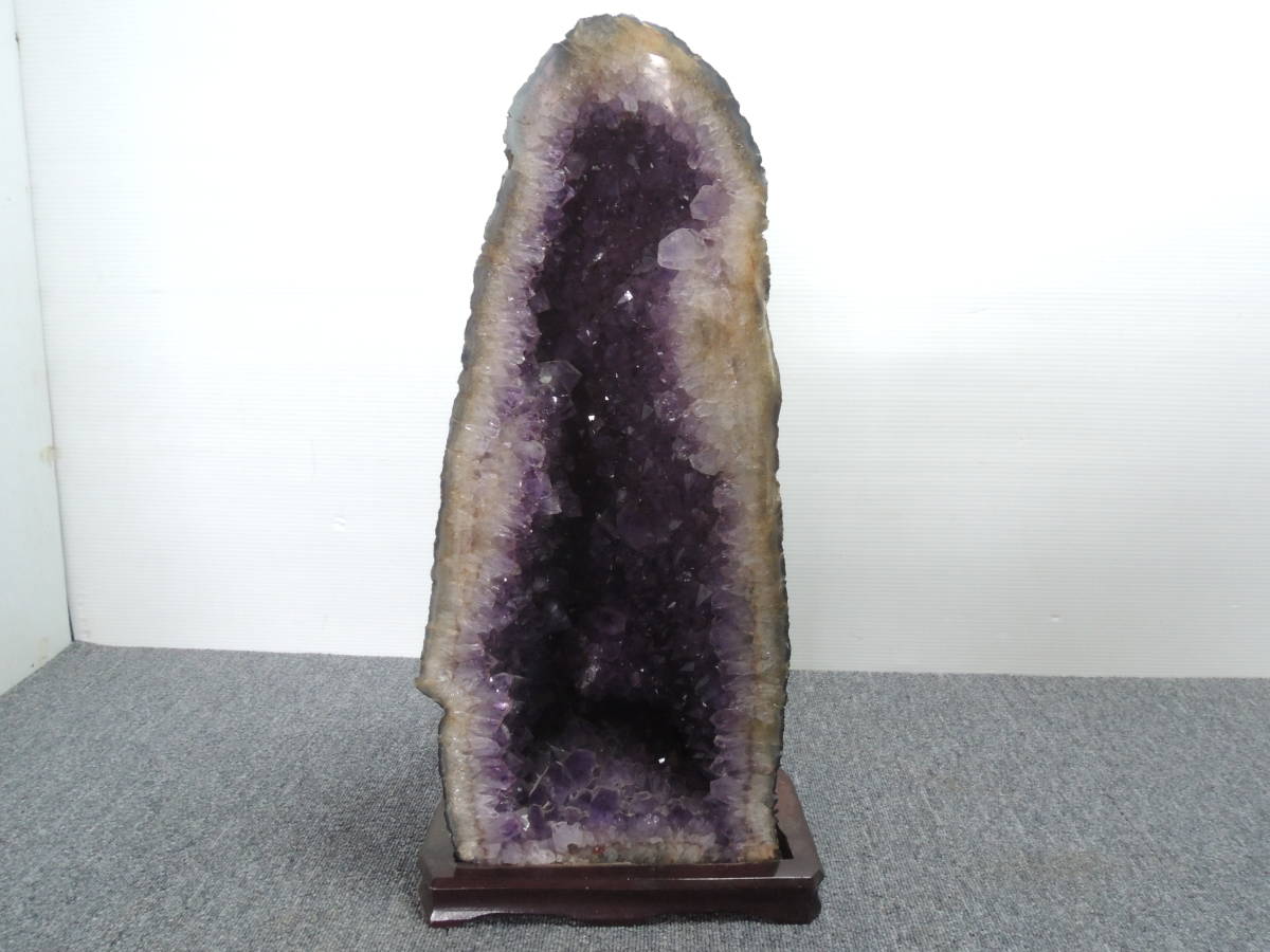 新到着 天然石 飾石 鑑賞石 置物 原石 天然石 高さ約54.5cm 骨董 約 最安販売中 天然石 アメジスト原石 鑑賞石 その他