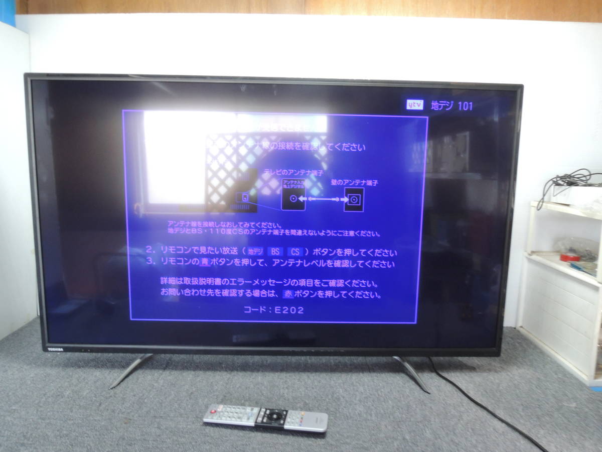 Yahoo!オークション - △東芝 49V型 REGZA 液晶テレビ 49C310X