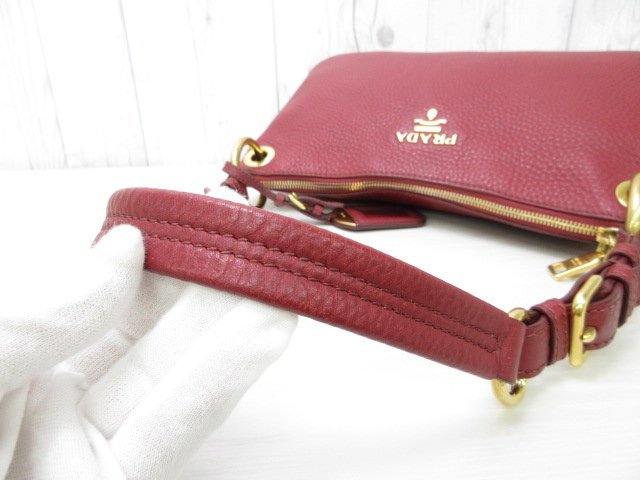 極美品 PRADA プラダ ハンドバッグ ショルダーバッグ バッグ BR4894
