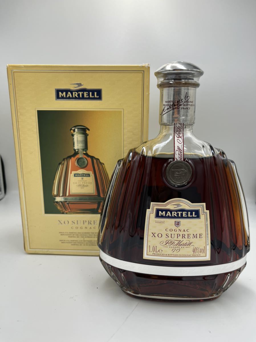 古酒 未開栓 箱付き □MARTELL マーテル XO Supreme スプリーム