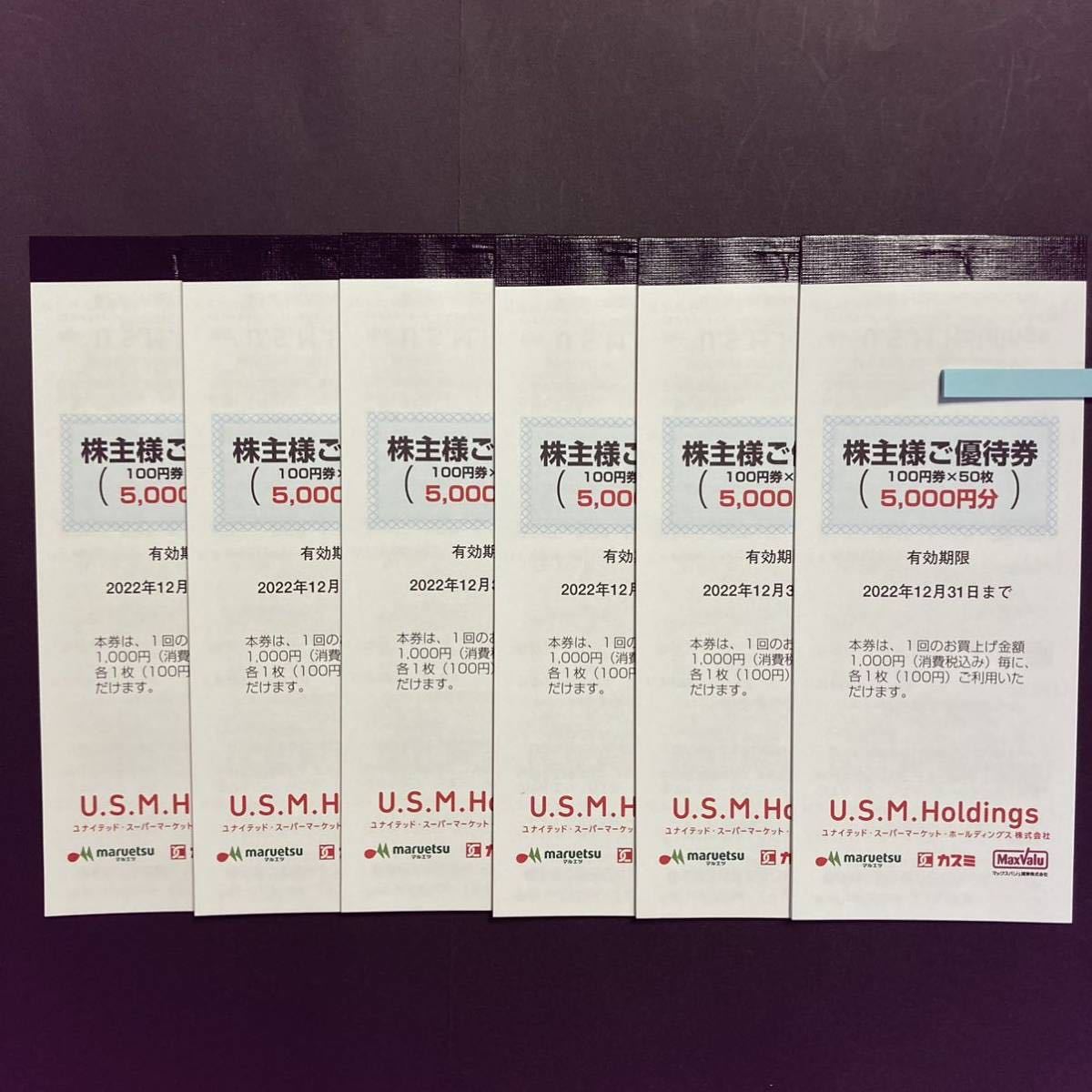ユナイテッドスーパーマーケット 株主優待券 30000円分◇ゆうパケット