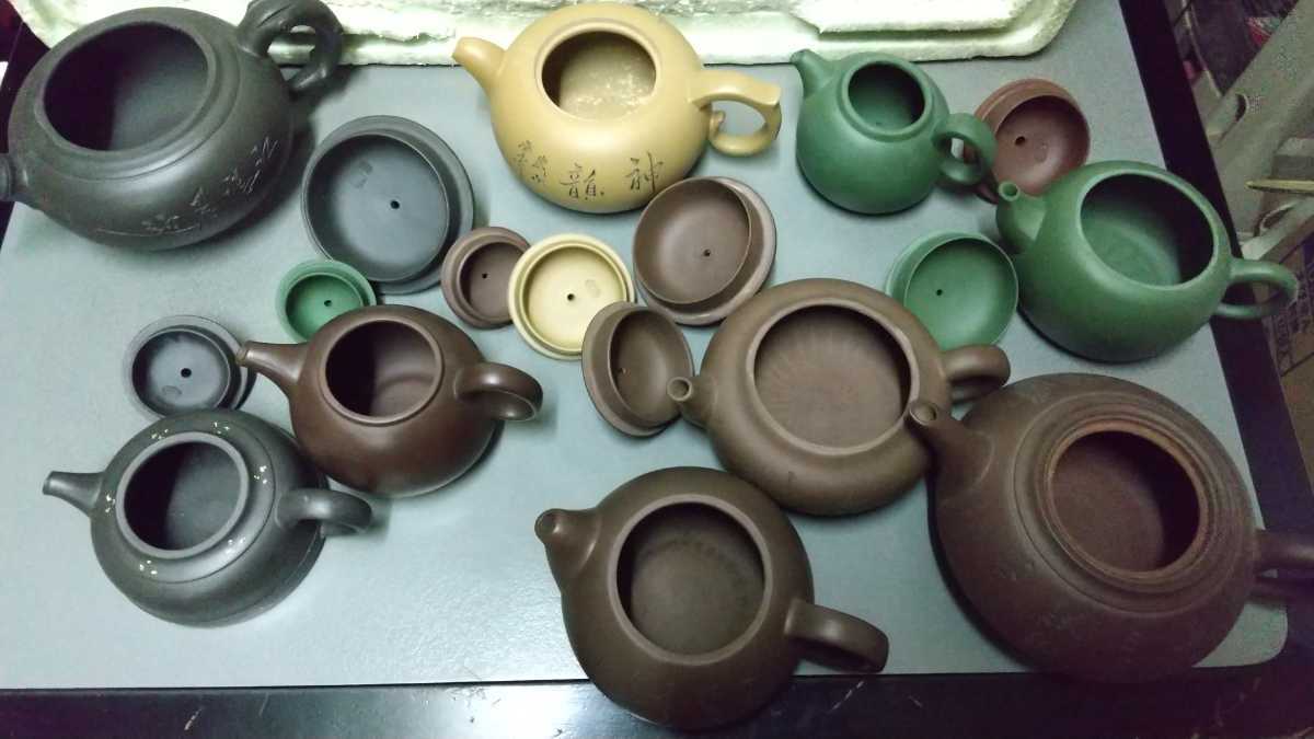 蔵出し品 中国茶器 中国 急須 古い 煎茶道具 中国古玩美術 作家物