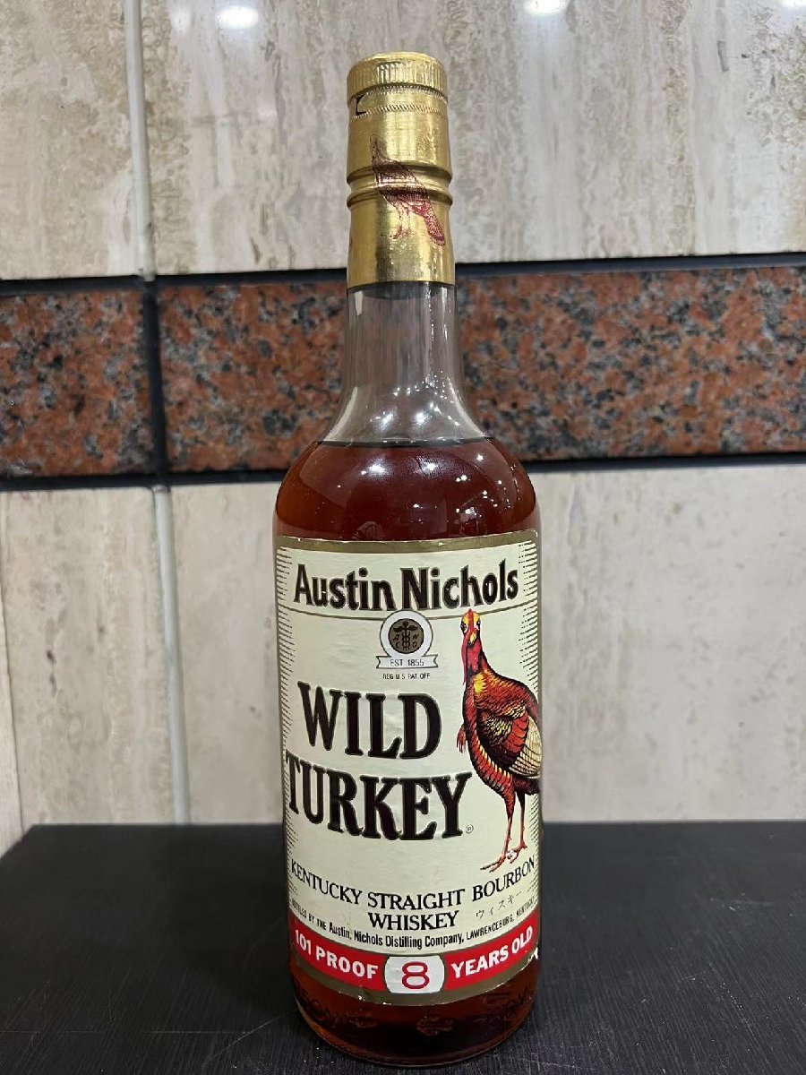 未開栓 古酒WILD TURKEY ワイルドターキー 8年 101 PROOF 8YEARS OLD