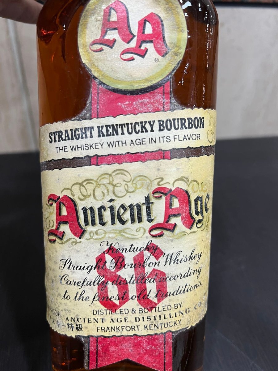 未開栓古酒 ANCIENT AGE 86 エンシェント エイジ ケンタッキー 未開栓古酒 ANCIENT AGE 86 エンシェント エイジ ケンタッキー