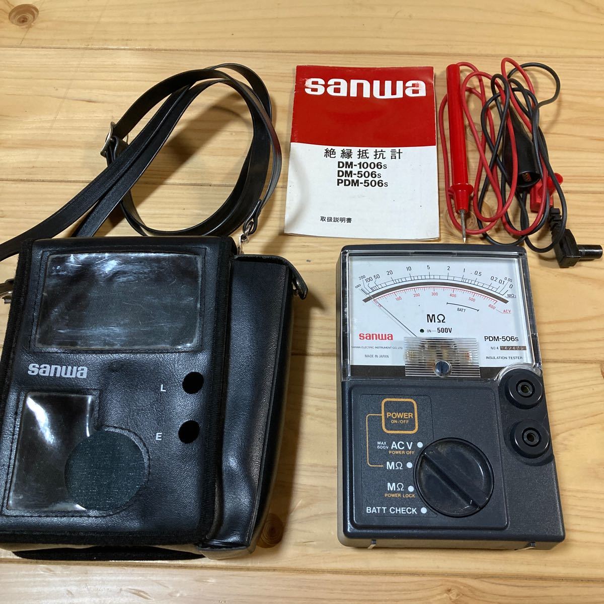 サンワ 絶縁抵抗計 PDM-506S アナログ 計測器|Yahoo!フリマ(旧 サンワ 絶縁抵抗計 PDM-506S アナログ 計測器|Yahoo!フリマ(旧
