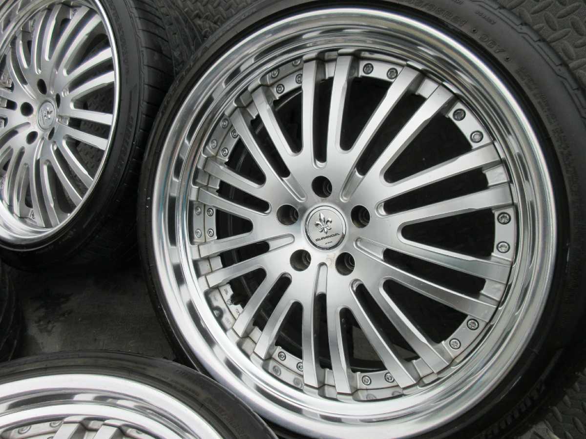 激レア段リム WORK DURANDAL(デュランダル) DD10.5(DD2) CFP POTENZA 245/35R21 レクサス LS