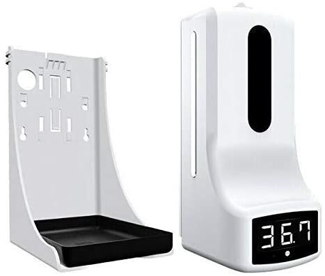 K9　Pro　消毒液ディスペンサー「検温測定機能付き」タッチレス マスク100枚セット