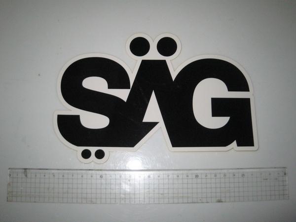 SAG LiFE サグライフ ロゴステッカー Lサイズ 正規品_画像1