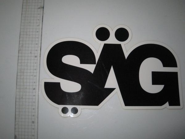 SAG LiFE サグライフ ロゴステッカー Lサイズ 正規品_画像2