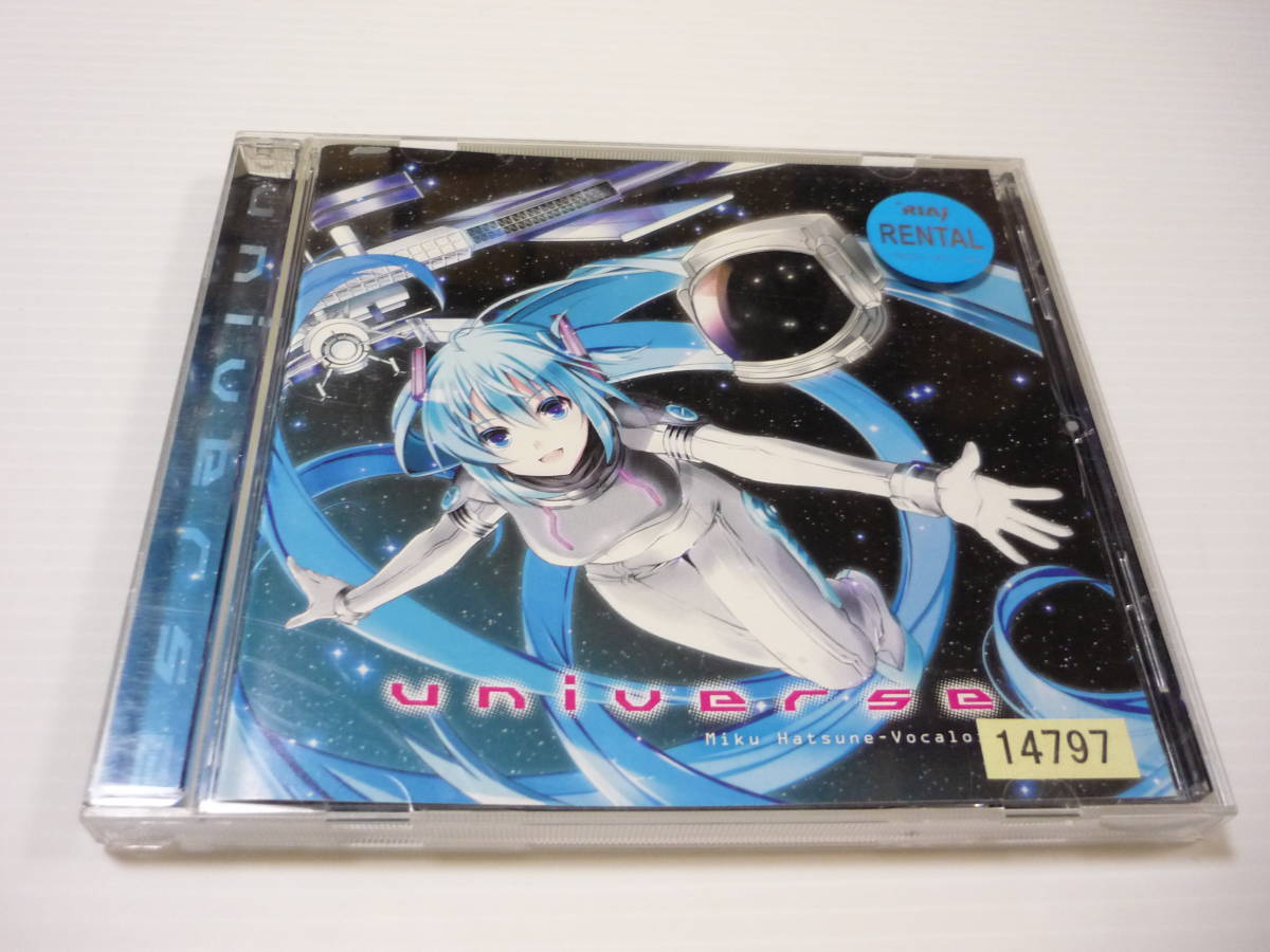 【送料無料】CD ボーカロイド コンピレーションアルバム「universe」 BinaryMixx Records 巡音ルカ 初音ミク ボーカロイド レンタル落ち_画像1