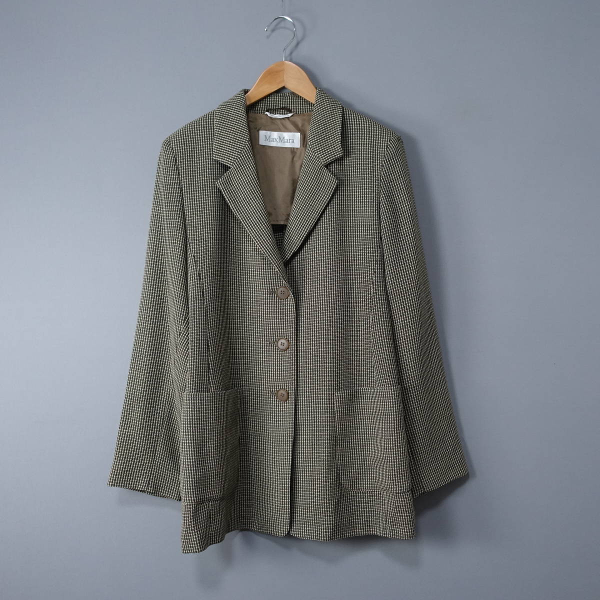 最上の品質な Max Mara/マックスマーラ/38/イタリア製/ウール100