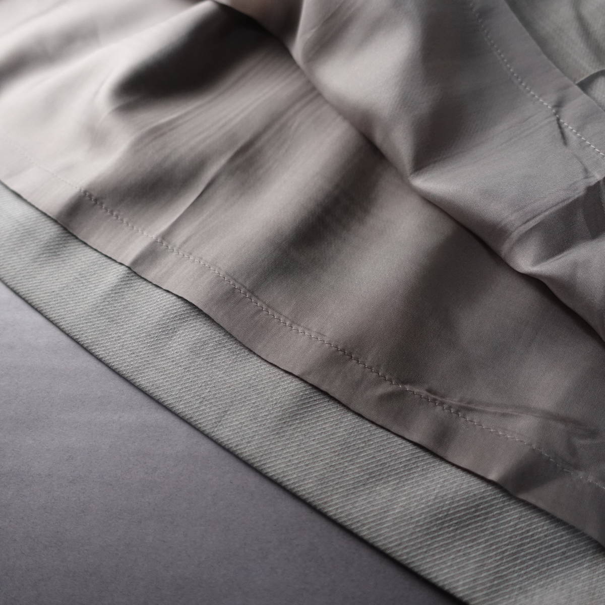 Aquascutum/アクアスキュータム /ジャケット7 スカート9/日本製/ウール100%/スーツセットアップ/ライトグレー/レディース
