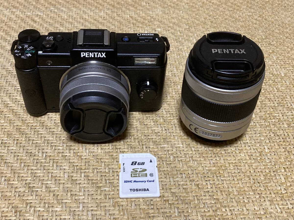 PENTAX Q ミラーレス一眼 Q ダブルレンズキット ブラック ショット数