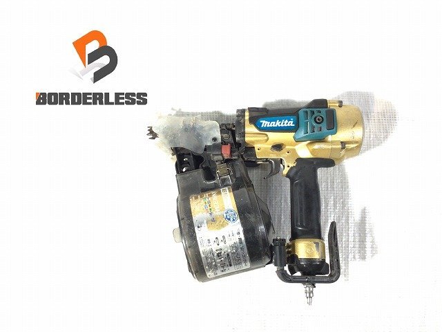 送料無料☆彡】makita マキタ 90mm 高圧エア釘打ち機釘打機 AN933H