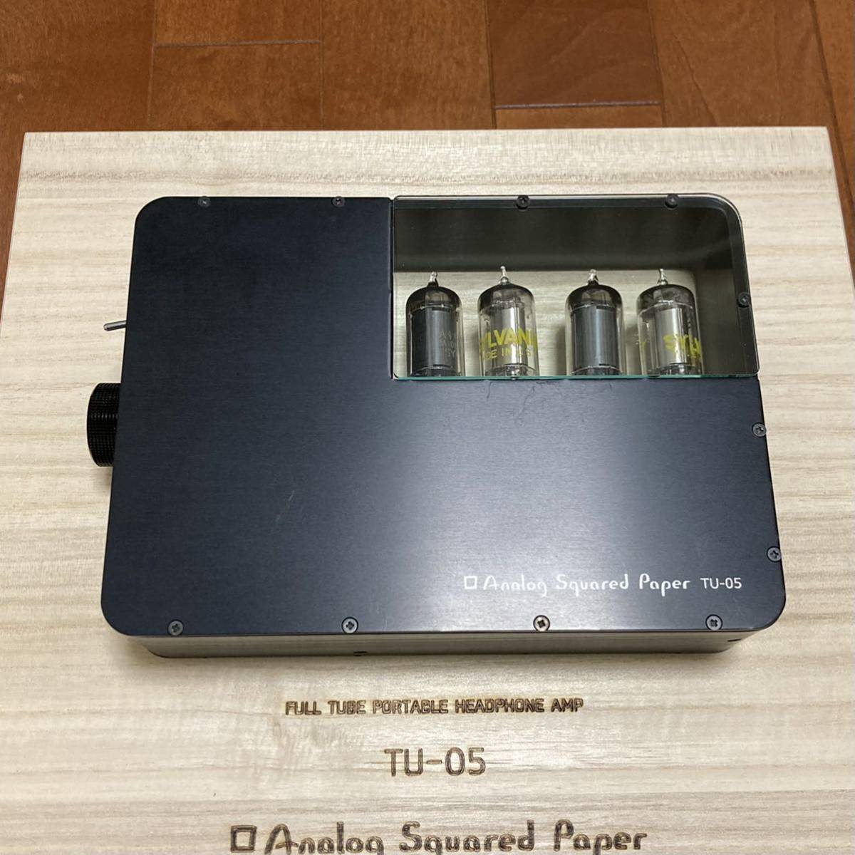 スペシャルオファ Analog Squared Paper　TU-05　真空管アンプ　ポタアン ヘッドフォンアンプ