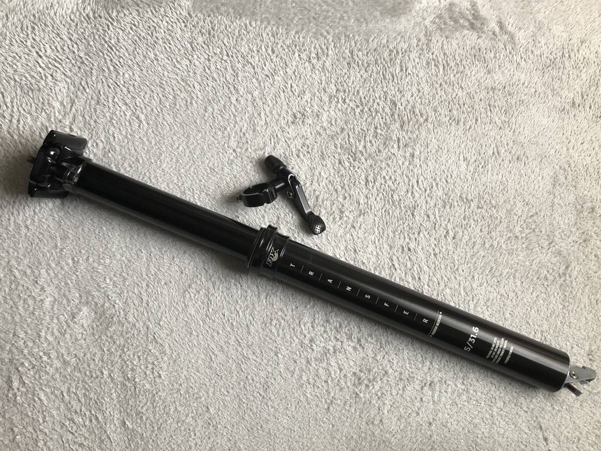 珍しい TRANSFER ☆FOX Performance 中古☆ 5inch 31.6㎜ ドロッパー