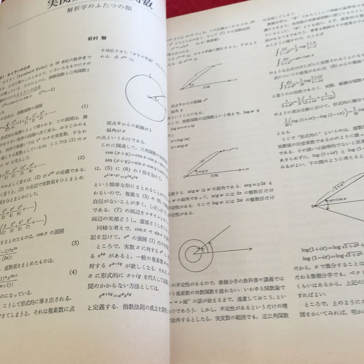 Y39-134 数学セミナー 1975年発行 日本評論社 実関数の複素関数 特集/思い出の本 対談/中国の数学事情 平面多角形のトポロジー など_画像4