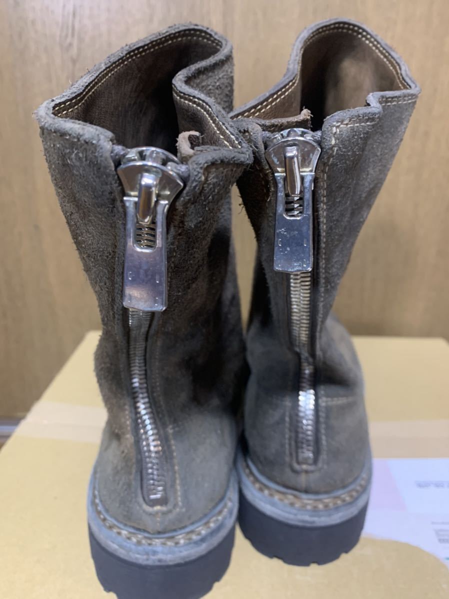 nonnative × GUIDI バックジップブーツ GRAY グレー 43 BACK ZIP nonnative × GUIDI バックジップブーツ GRAY グレー 43 BACK ZIP