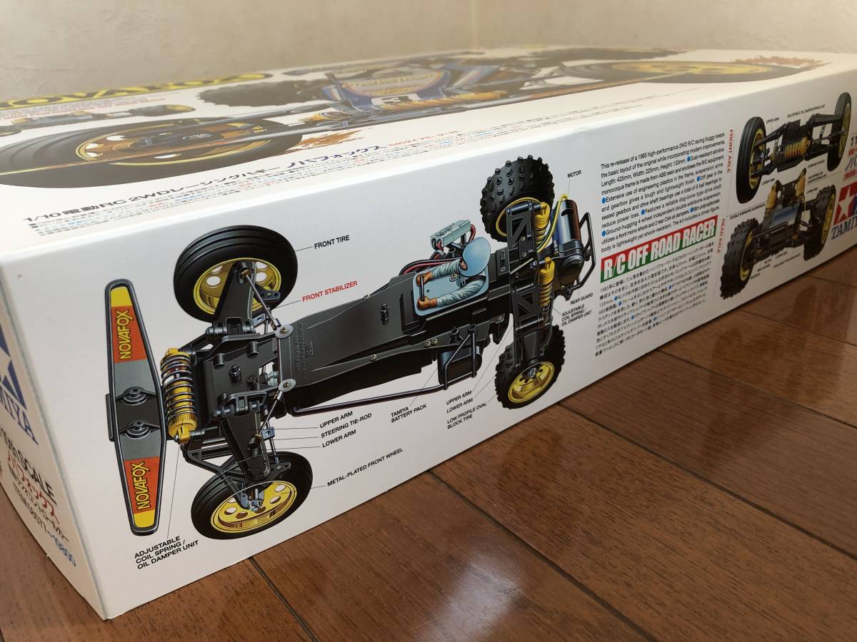 即決! 未使用 タミヤ 1/10 電動RC ノバフォックス 58577 未組立キット