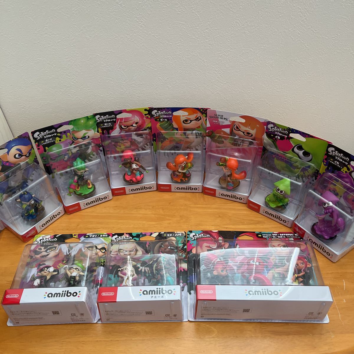 未開封 送料無料 amiibo 14体セット テンタクルズ ヒメ シオカラーズ