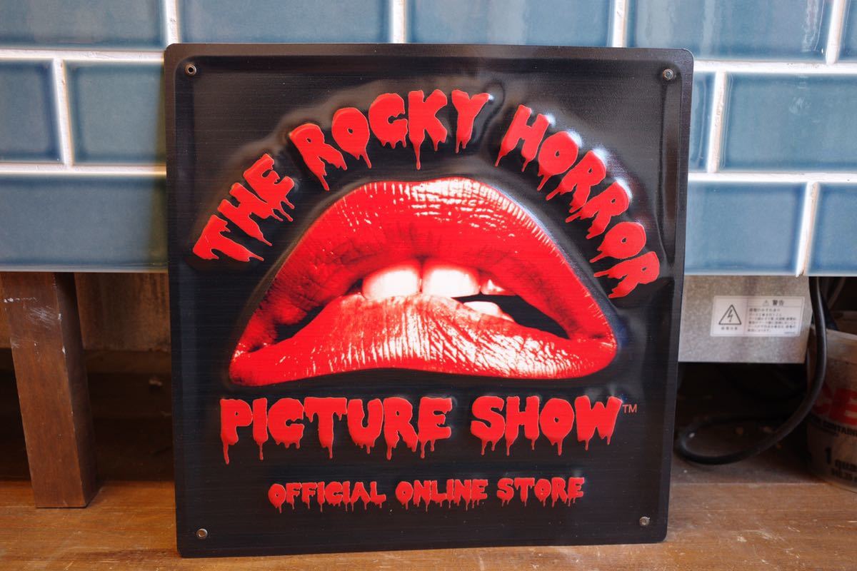 新品 the rocky horror picture show ロッキー・ホラー・ショー 映画 名作 ミュージカル 看板 メタルサイン アメリカ musical インテリア_画像1