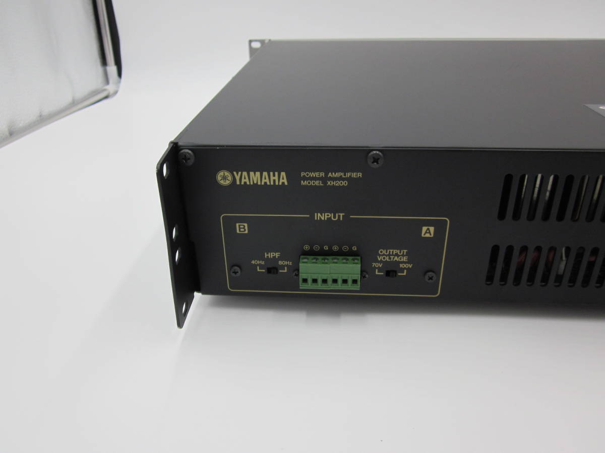 値下げ【動作確認済】YAMAHA xh200 ハイインピーダンスパワーアンプ