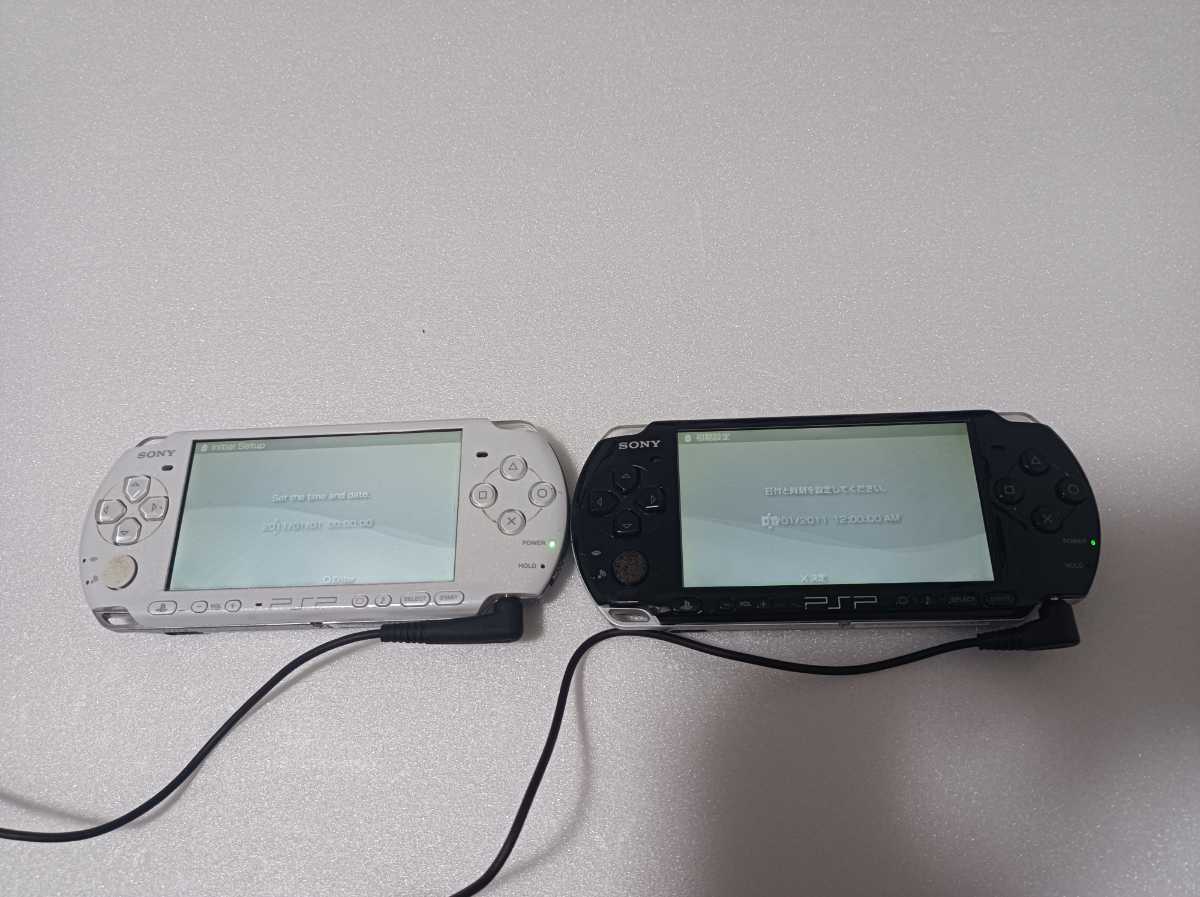 ②【通電OK・ジャンク品】PSP プレイステーションポータブル PSP-3000