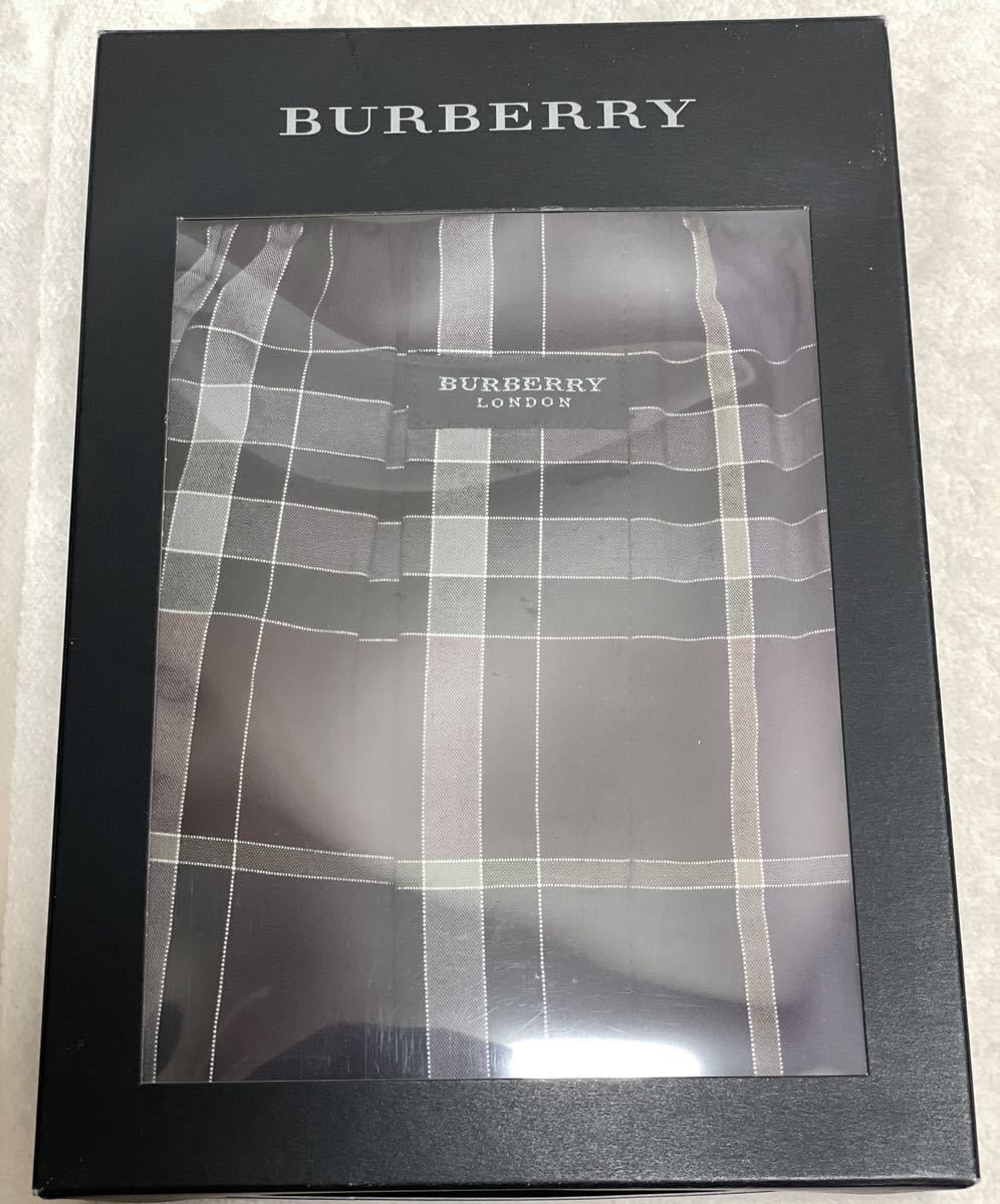 [104]希少！ラッピング袋無料★即決！新品未使用◆ バーバリー Burberry トランクス めずらしいベリー色 ノバチェック LL 生産終了限定品_画像3