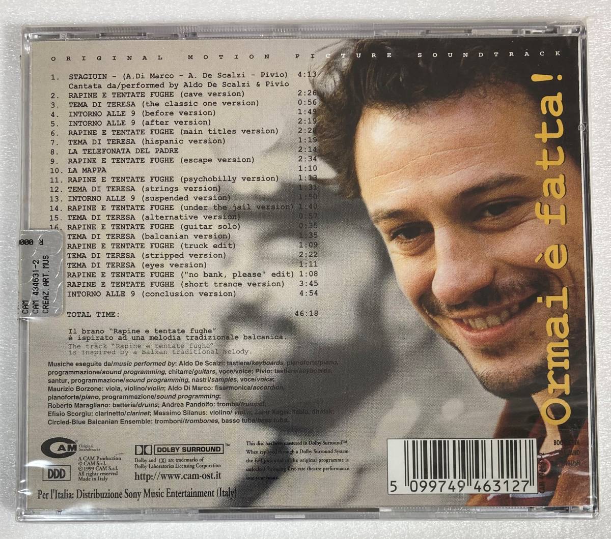 Ormai fatta! (1999) ピヴィーノ＆アルド・スカルツィ 伊盤CD CAM CAM 494631-2 未開封_画像2