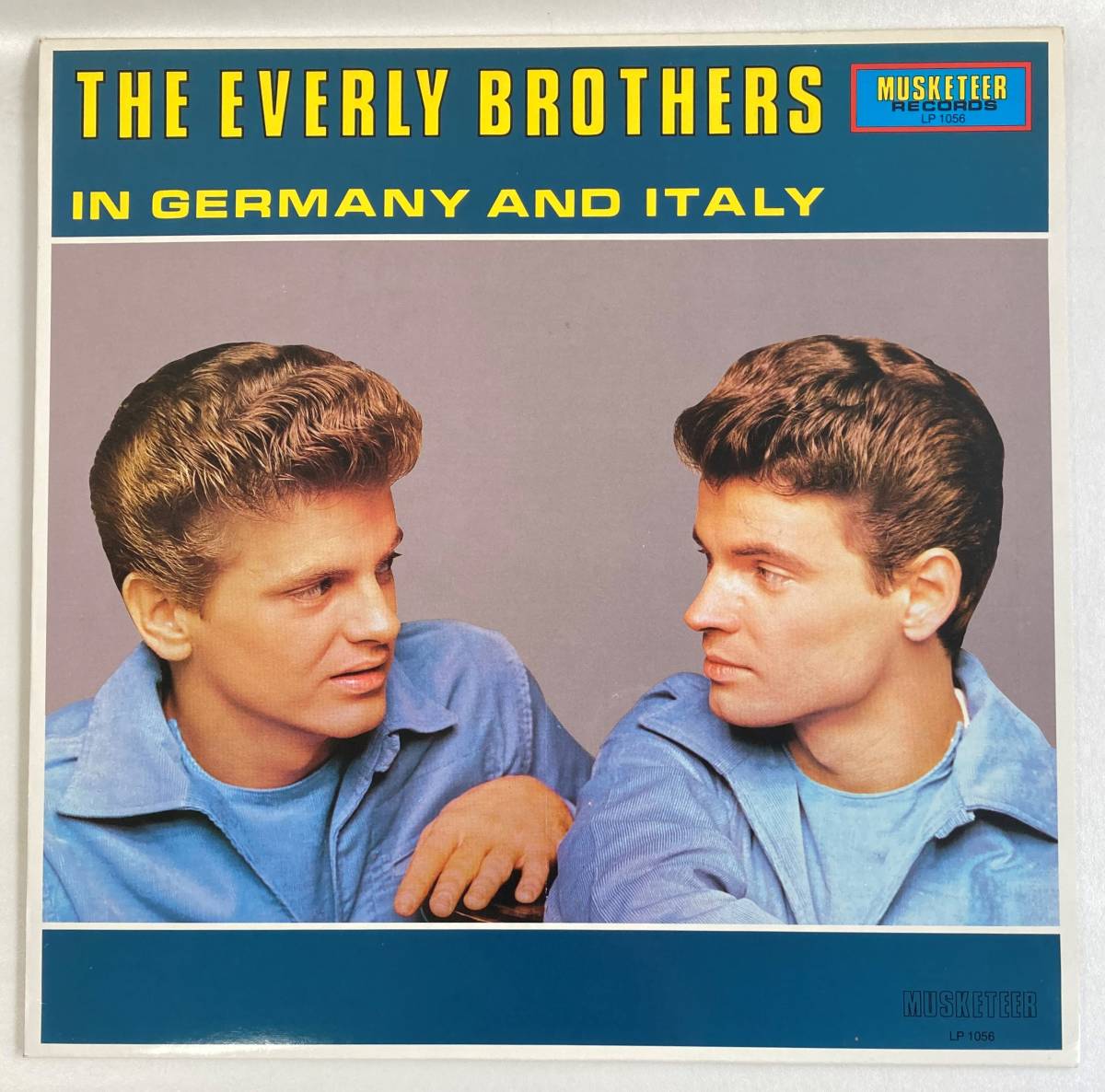 エヴァリー・ブラザース（The Everly Brothers） / In Germany and Italy ニュージーランド盤LP Musketeer LP1056_画像1