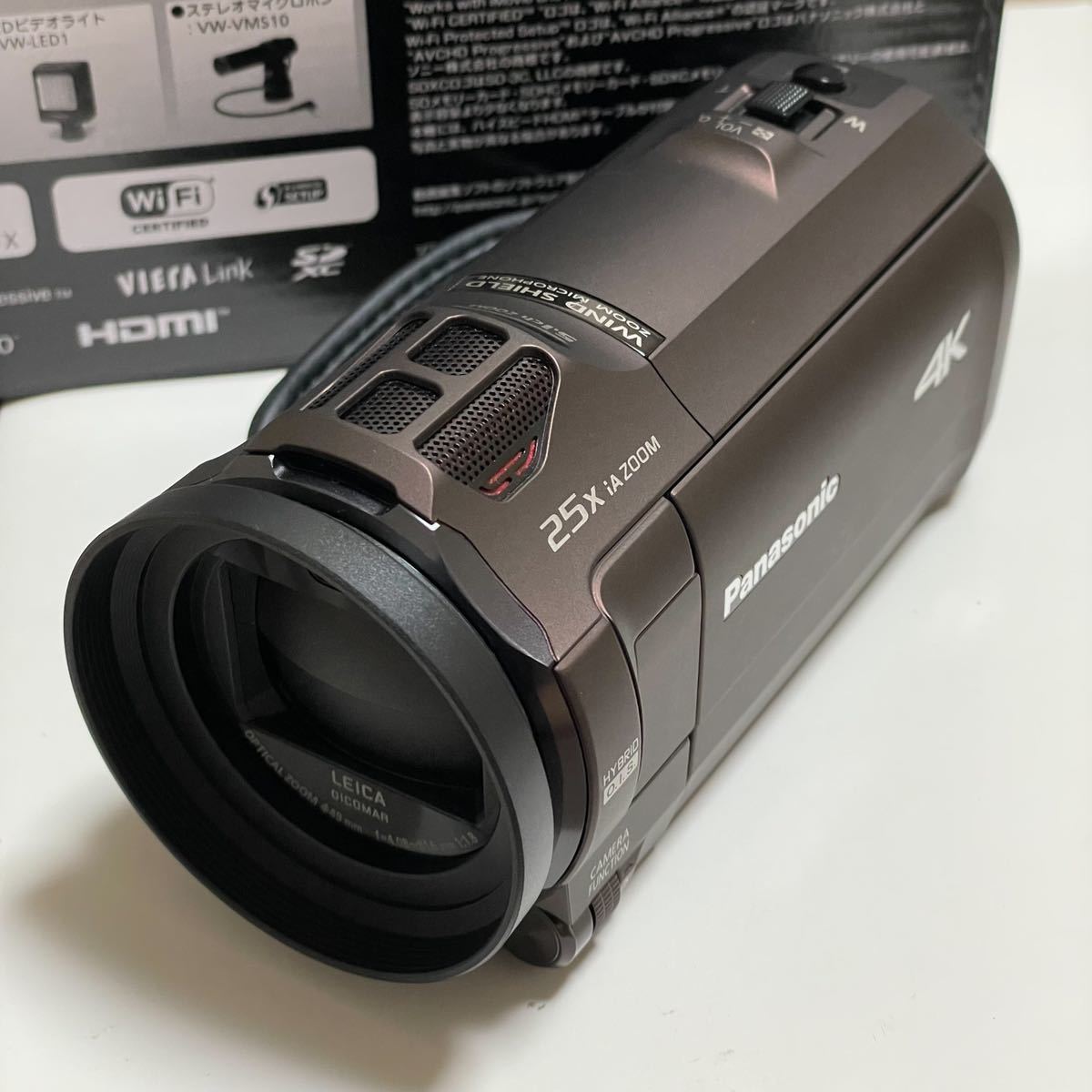 訳あり特価☆送料無料】 Panasonic パナソニック 4K ビデオカメラ HC