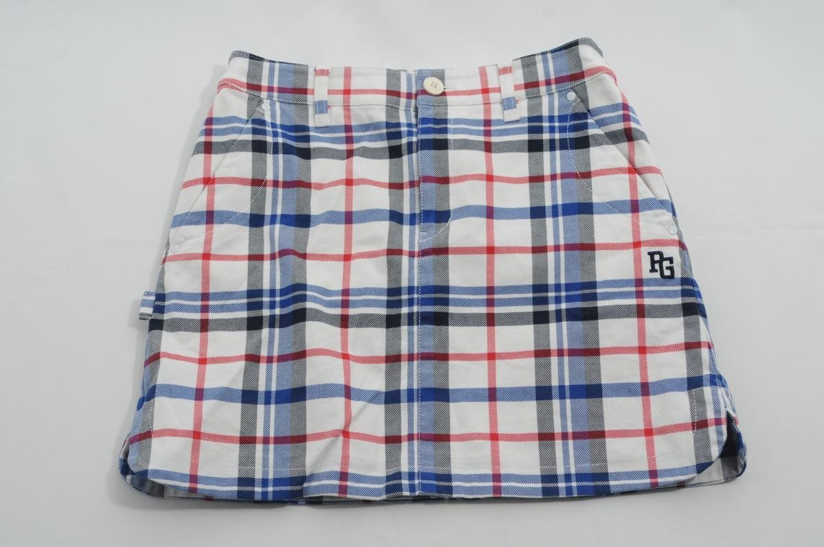 超美品 パーリーゲイツ カモフラ 中綿ダウンスカート sizeXS 韓国