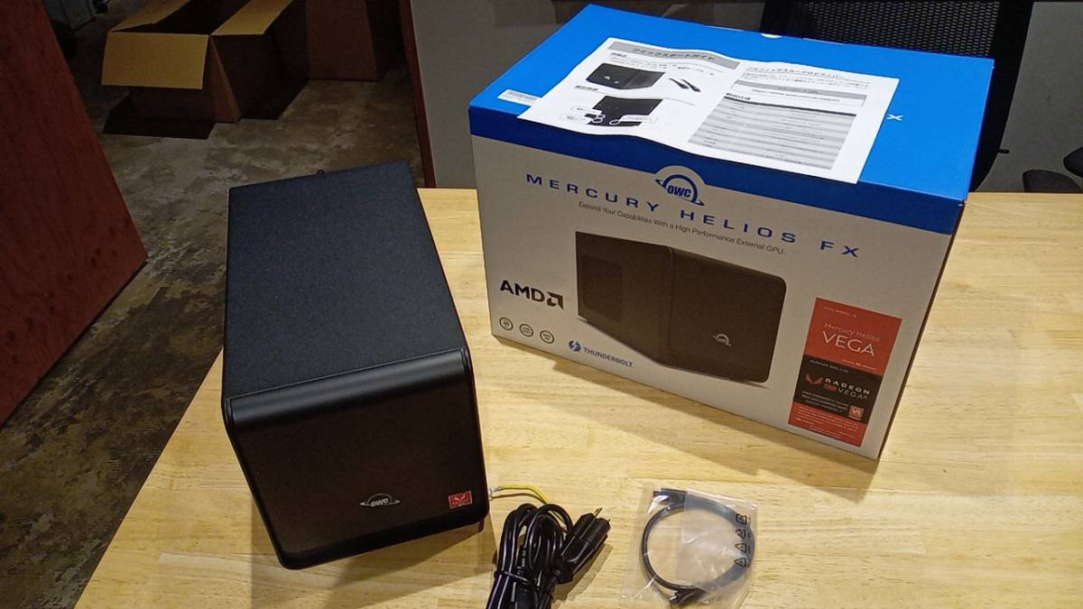 外付けGPUボックス Mercury Helios-