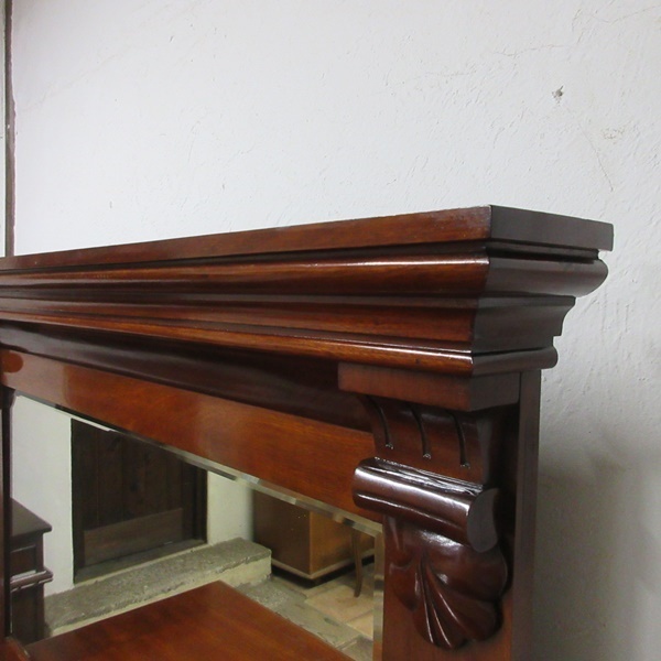 イギリス アンティーク 家具 ミラーバックサイドボード ビクトリアンシフォニア キャビネット 収納 木製 英国 SIDEBOARD 6771c_画像8