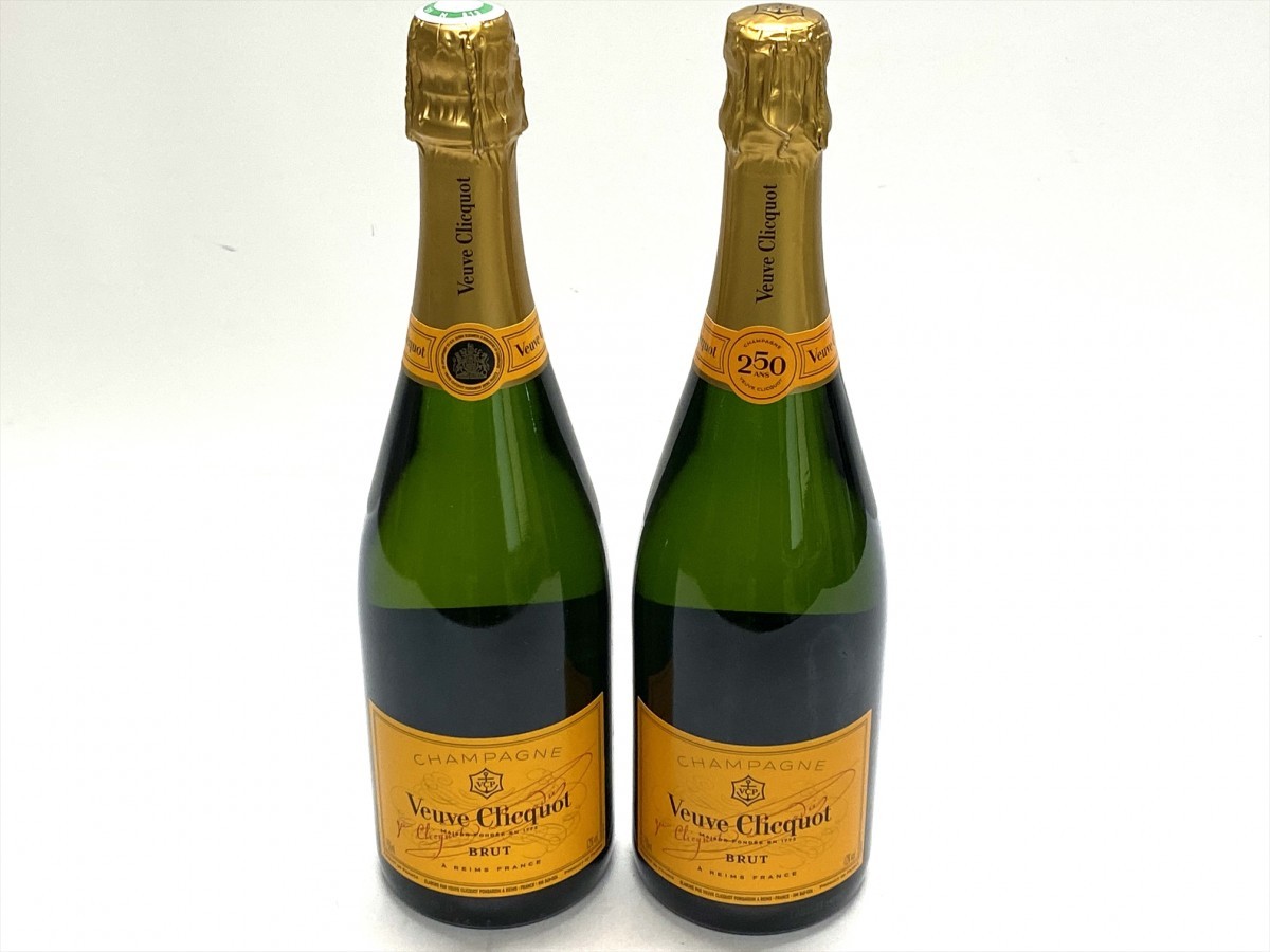開店記念セール! 新品未開栓 Veuve Clicquot BRUT シャンパン 2本