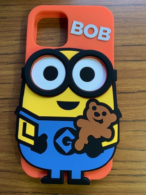 ★即決★送料無料★MINIONS BOB iPhone 11 オレンジ シリコンソフトケース ミニオン ボブ アイフォン アイフォーン minion BOB_画像1