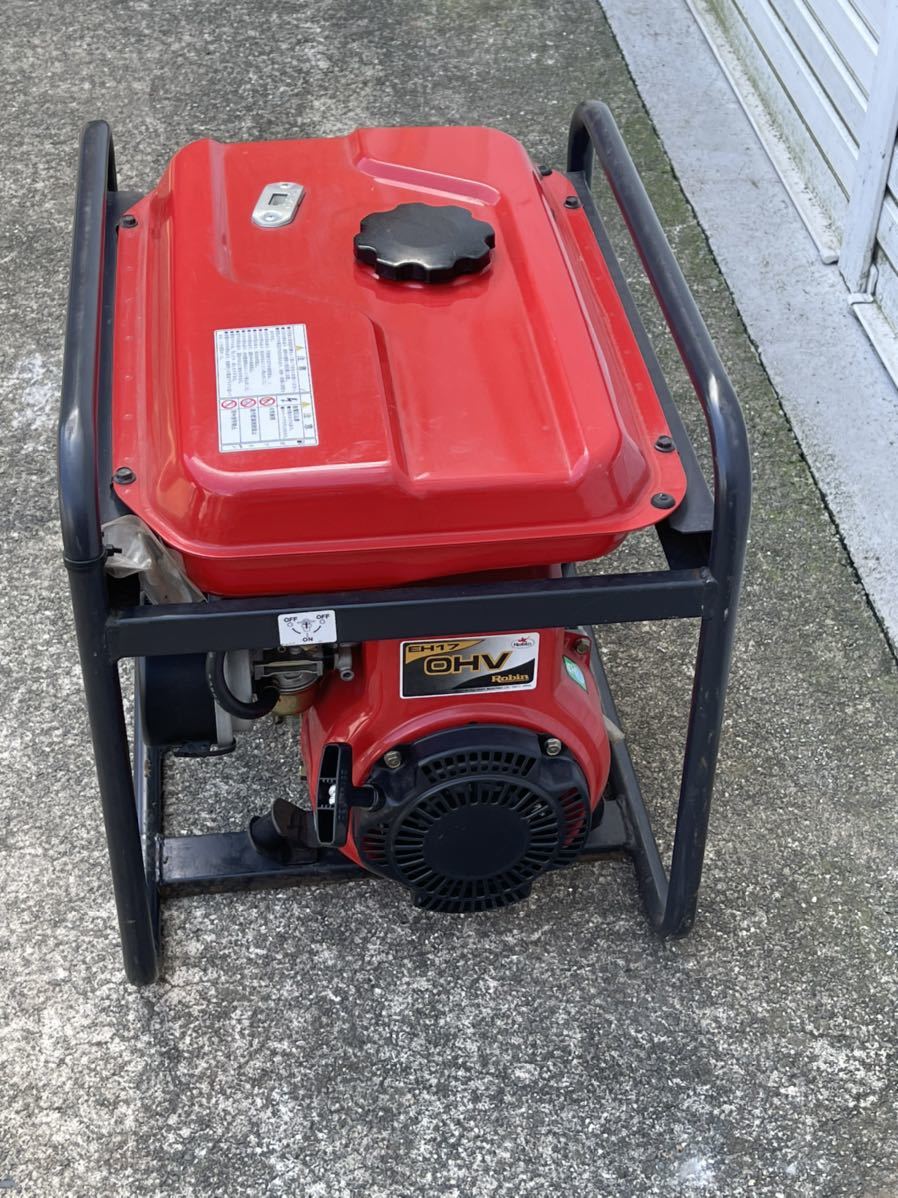 Yahoo!オークション - 使用少ない ロビン/発電機/ET2300G 100V Yahoo!オークション - 使用少ない ロビン/発電機/ET2300G 100V