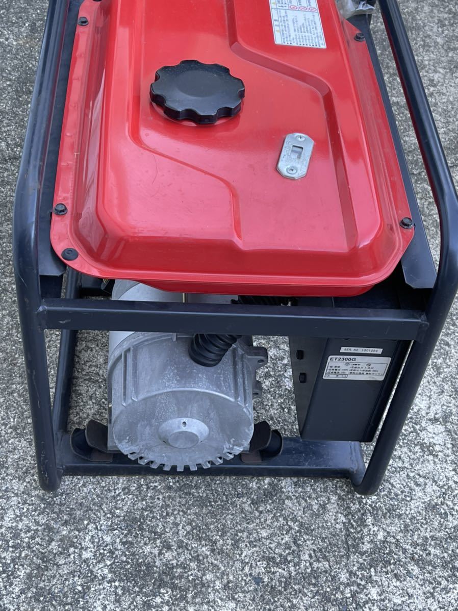 Yahoo!オークション - 使用少ない ロビン/発電機/ET2300G 100V Yahoo!オークション - 使用少ない ロビン/発電機/ET2300G 100V