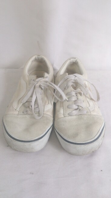 VANS バンズ ローカットスニーカー 84501 OLD SKOOL オールドスクール　汚れ有り 23.5cm ホワイト レディース 1209000003120_画像2