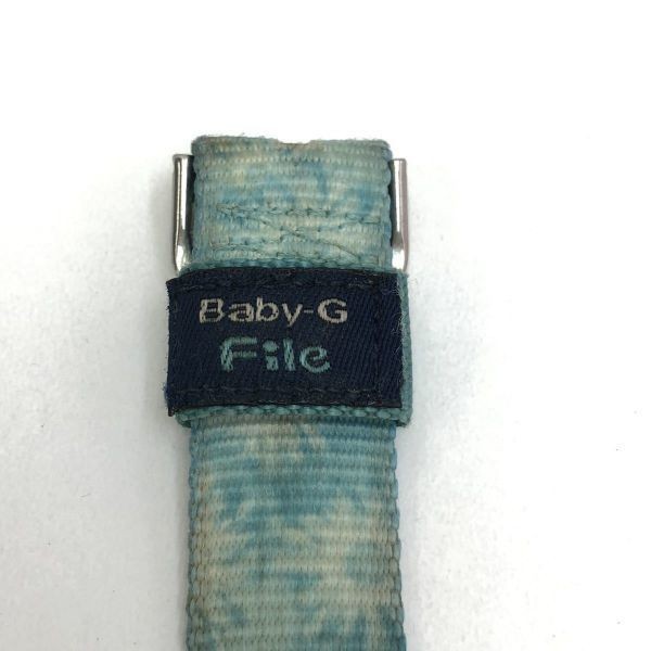 CASIO カシオ G-SHOCK Gショック 腕時計 Baby-G File BG-380 スカイブルー マーガレット キャンバス 【動作未確認】＃T604の画像3