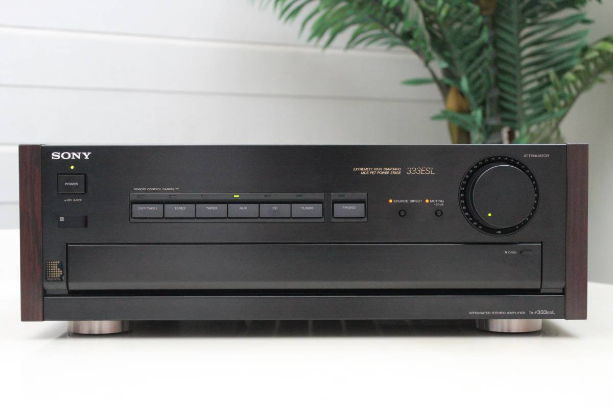 SONY ソニー プリメインアンプ TA-F333ESL 美品 オーバーホール整備済