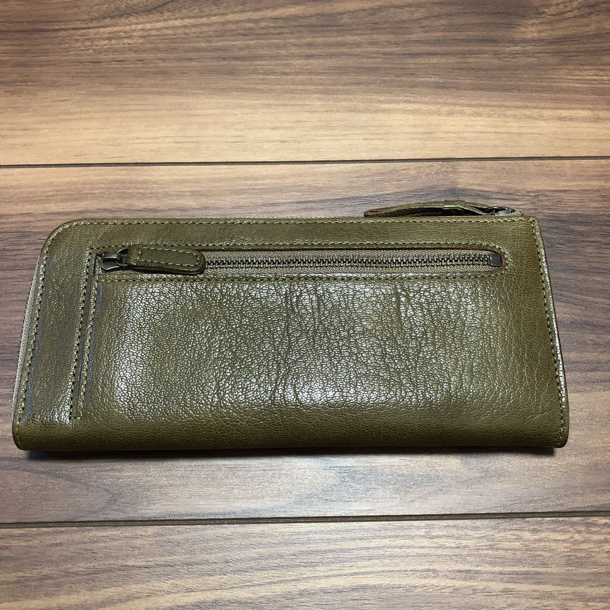 genten ゲンテン L字ファスナー長財布 ゴートヌメ | www