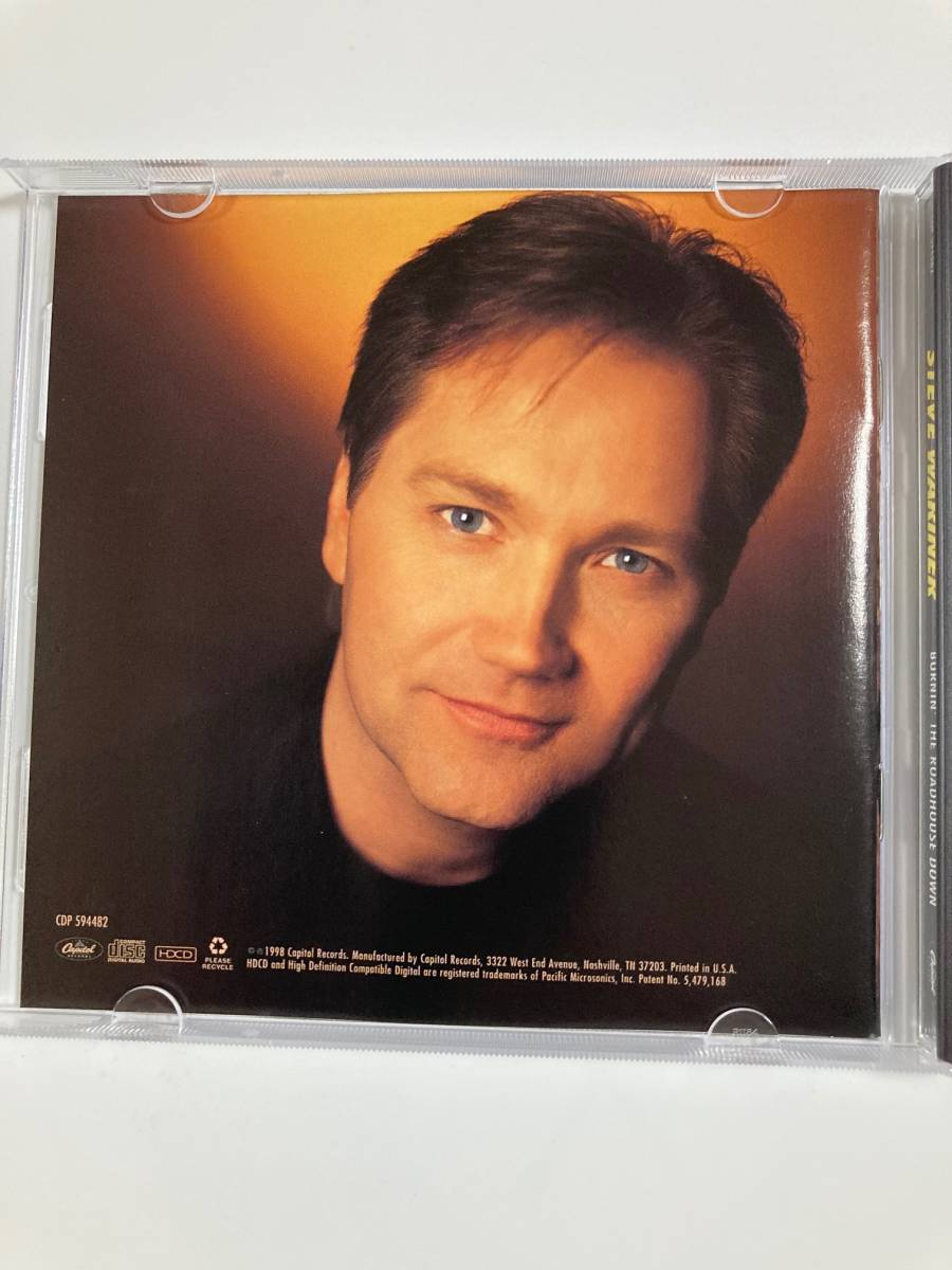 【カントリー】スティーブ・ワリナー（STEVE WARINER）「BURNIN' THE ROADHOUSE DOWN」(レア)中古CD（HDCD盤）、USオリジ初盤、CM-31_画像4