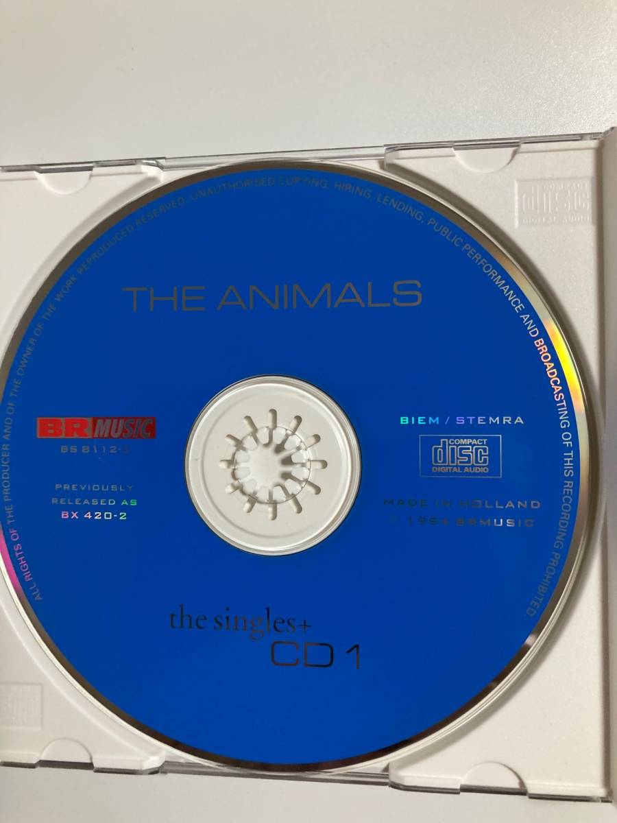 【ロック/リズム＆ブルース】ジ・アニマルズ（THE ANIMALS) 「the singles+」(レア)中古CD2枚組、オランダオリジ初盤、RO-43_画像4