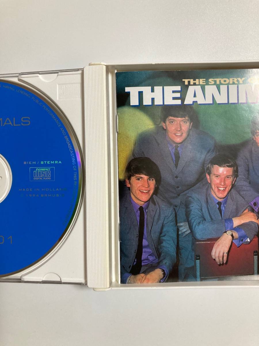 【ロック/リズム＆ブルース】ジ・アニマルズ（THE ANIMALS) 「the singles+」(レア)中古CD2枚組、オランダオリジ初盤、RO-43_画像3