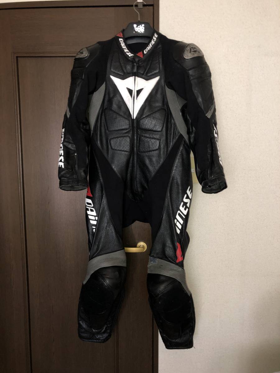 ☆ DAinESE ダイネーゼ 革ツナギ サイズ５２