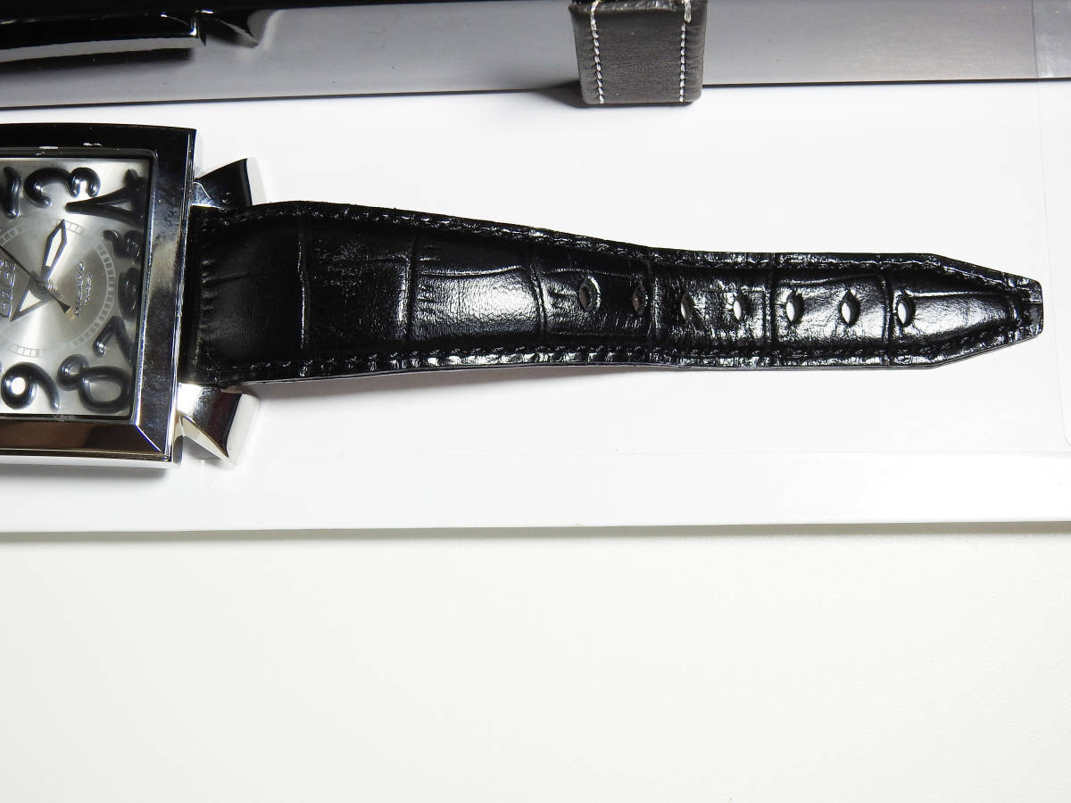ガガミラノ ナポレオーネ 自動巻き 機械式 AT 正規品 美品 メンズ 腕時計 付属品有り 稼動品