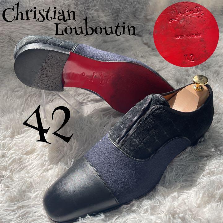 t0019 【クリスチャン ルブタン】christian louboutin【極美品】革靴