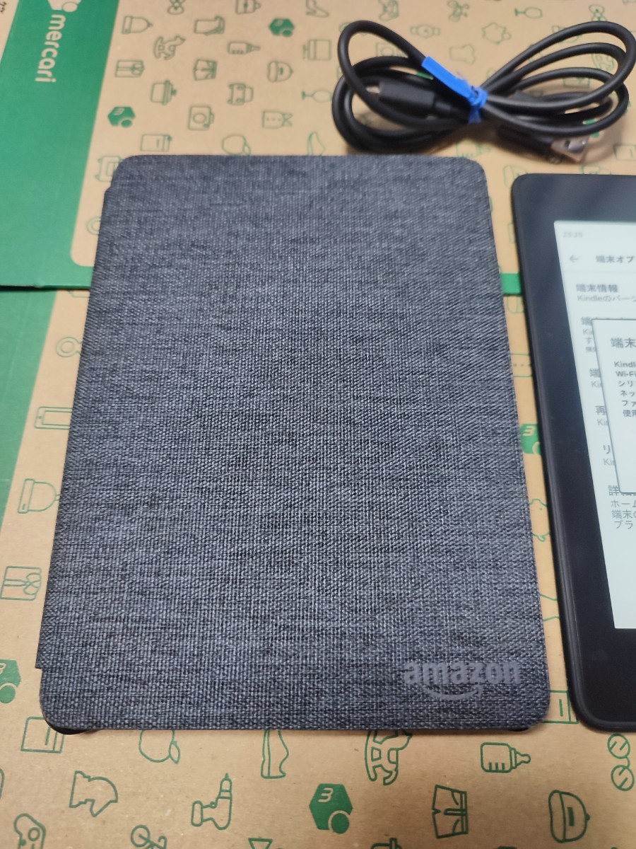 Kindle Paperwhite 第10世代 8GB 充電ケーブル 純正カバー付き｜PayPay 